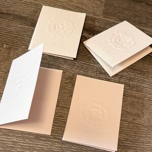 Chanel standard small receipt envelopes